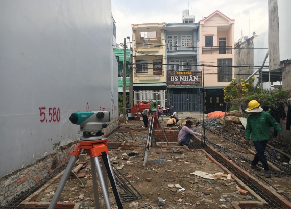 Công trình nhà phố 4mx19m (53 Đ.số 4, An Lạc, Bình Tân, TP.hcm)